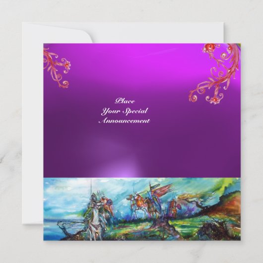 RIDERS IN HET STORM PAARS KAART (Achterkant)