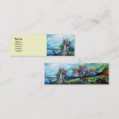 RIDERS IN HET STORM parelpapier Mini Visitekaartje (Voorkant / Achterkant)