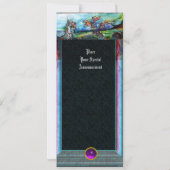 RIDERS IN STORM Knight Horseback Parchment Invite Kaart (Achterkant)