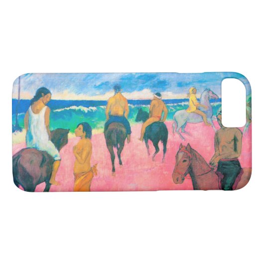 Riders op het strand, Gauguin Case-Mate iPhone Case (Achterkant (Horizontaal))