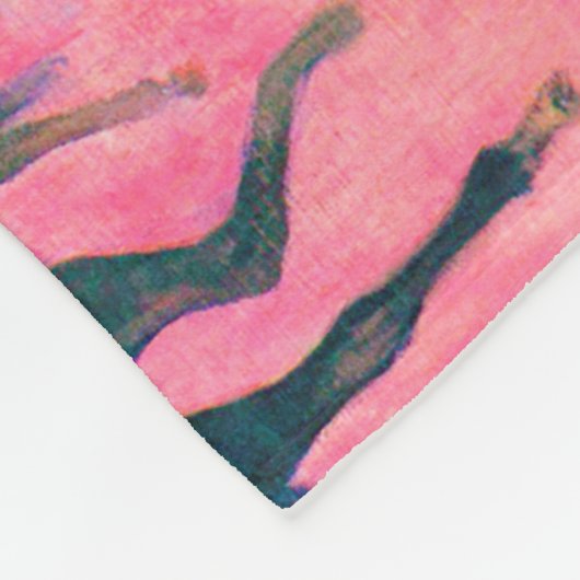 Riders op het strand, Gauguin Fleece Deken (Hoek)