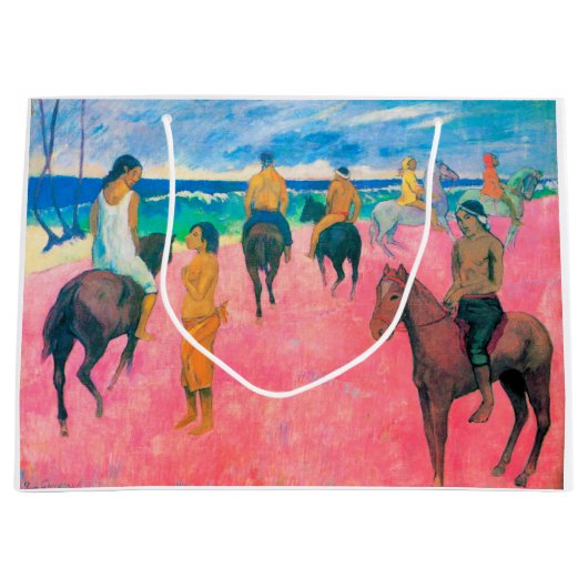 Riders op het strand, Gauguin Groot Cadeauzakje (Voorkant)