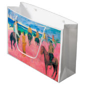 Riders op het strand, Gauguin Groot Cadeauzakje (Voorkant Gekanteld)