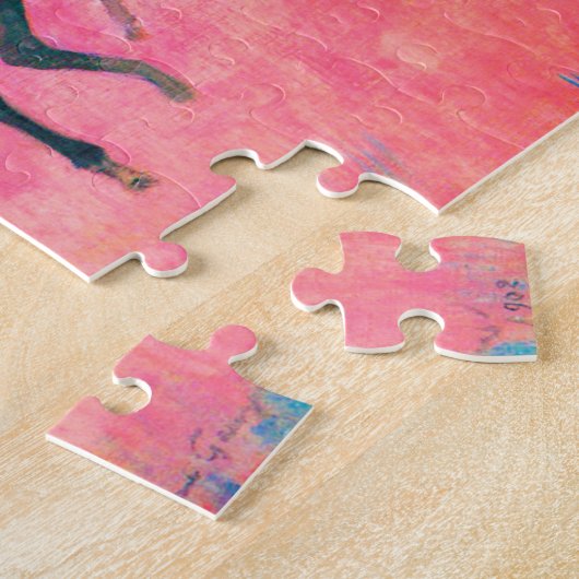Riders op het strand, Gauguin Legpuzzel (Zijkant)