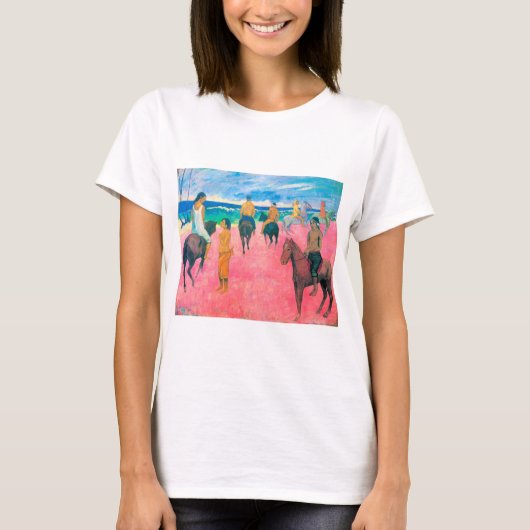 Riders op het strand, Gauguin T-shirt (Voorkant)