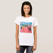 Riders op het strand, Gauguin T-shirt (Voorkant volledig)