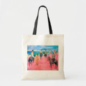 Riders op het strand, Gauguin Tote Bag (Voorkant)
