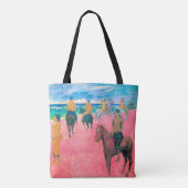 Riders op het strand, Gauguin Tote Bag (Achterkant)