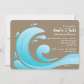 Rides and Soaker Photo Invitation Kaart (Achterkant)