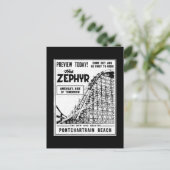 Rides at Pontchartrain Beach, Zephyr Briefkaart (Staand voorkant)