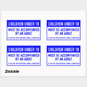 Rideshare Minor Window Sticker (Vel)