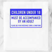 Rideshare Minor Window Sticker (Tas)