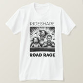 RIDESHARE Ready Grappig Overhemd | "Rideshare Road T-shirt (Design voorkant)