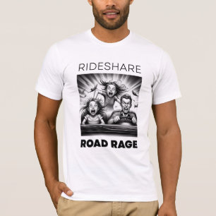 RIDESHARE Ready Grappig Overhemd   "Rideshare Road T-shirt