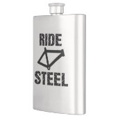 Ridestaal Heupfles (Links)