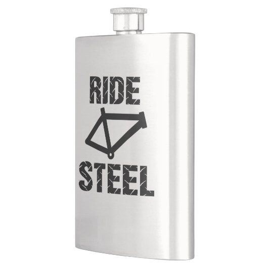 Ridestaal Heupfles (Links)