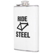 Ridestaal Heupfles (Links)