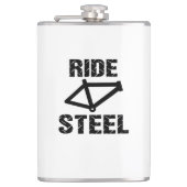 Ridestaal Heupfles (Voorkant)