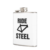 Ridestaal Heupfles (Links)