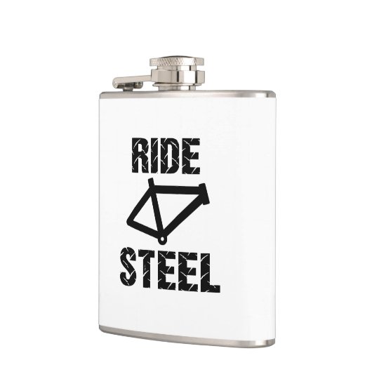 Ridestaal Heupfles (Links)