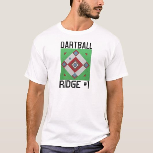 Ridge #1 Dartball Team T-shirt (Voorkant)