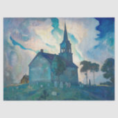 Ridge Church van Newell Convers Wyeth Tissuepapier (Voorkant)
