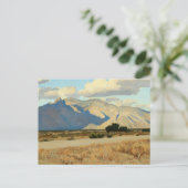 Ridge en Rillito, Arizona, Maynard Dixon Briefkaart (Staand voorkant)