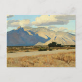 Ridge en Rillito, Arizona, Maynard Dixon Briefkaart (Voorkant)