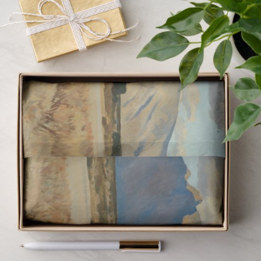 Ridge en Rillito, Arizona, Maynard Dixon Tissuepapier (Geschenk)