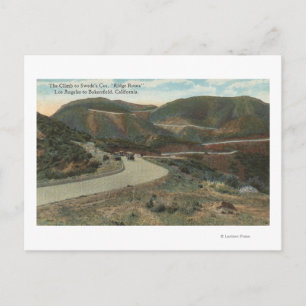 Ridge Route to Swede's Cut & Bakersfield Briefkaart