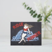 RIDGE RUNNER - B-1B Lancer Vliegtuig neus art Briefkaart (Staand voorkant)