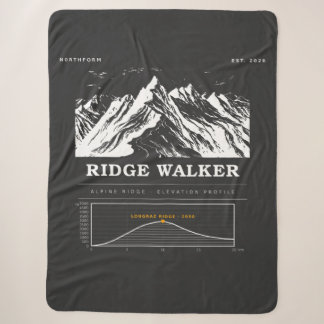 Ridge Walker Gratwanderung Höhenprofil Sherpa Deken