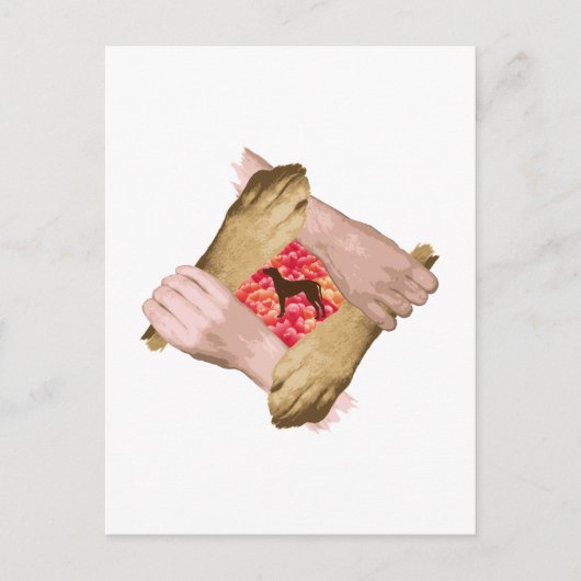 Ridgeback Briefkaart (Voorkant)