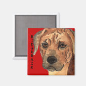 Ridgeback Color Block Magneet (Voorkant / Achterkant)
