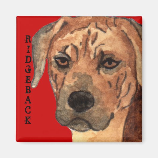 Ridgeback Color Block Magneet (Voorkant)