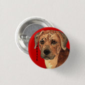 Ridgeback Color Block Ronde Button 3,2 Cm (Voorkant /achterkant)