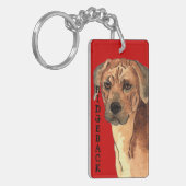 Ridgeback Color Block Sleutelhanger (Voorkant Links)