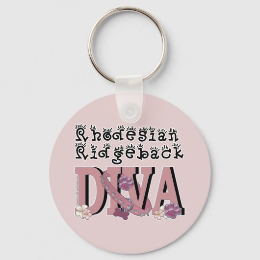 Ridgeback DIVA Sleutelhanger (Voorkant)
