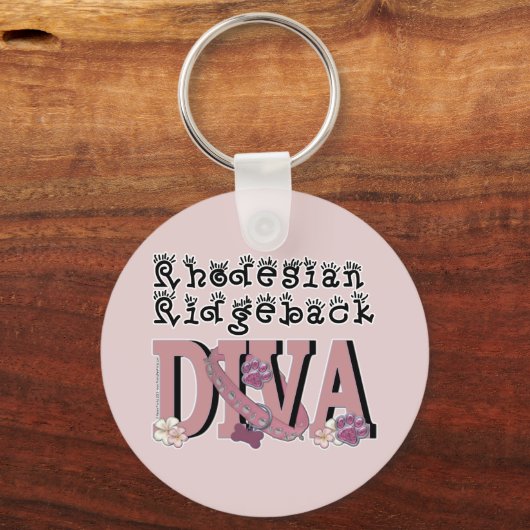 Ridgeback DIVA Sleutelhanger (Voorkant)