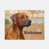 Ridgeback Dog Deurmat (Voorkant)