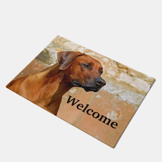 Ridgeback Dog Deurmat (Schuin)