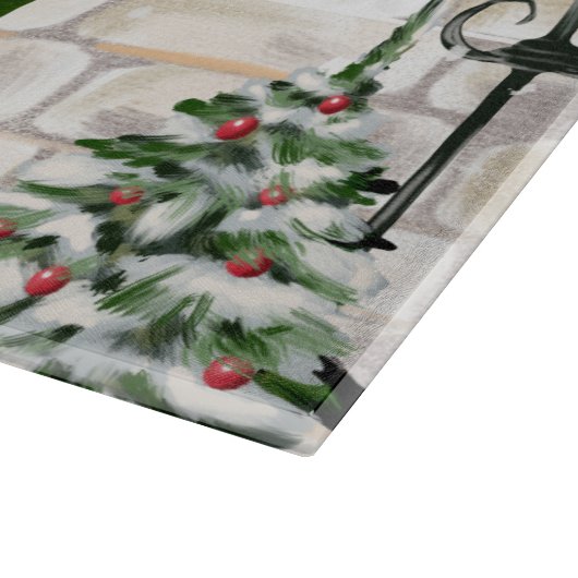 Ridgeback Dog Kerstmis Rhodezesisch Snijplank (Hoek)