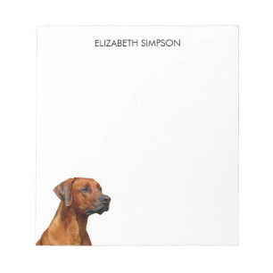 Ridgeback Dog Notitieblok