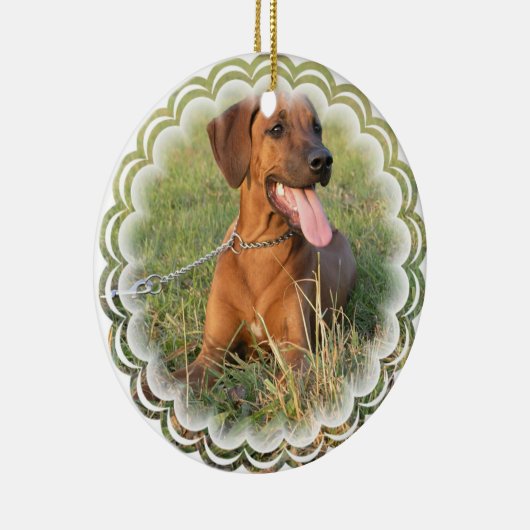 Ridgeback Dog Ornament (Rechts)