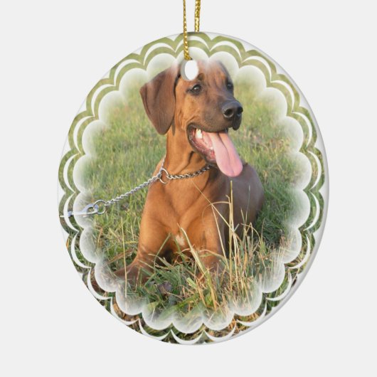 Ridgeback Dog Ornament (Links)