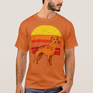 Ridgeback Dog Retro T-shirt