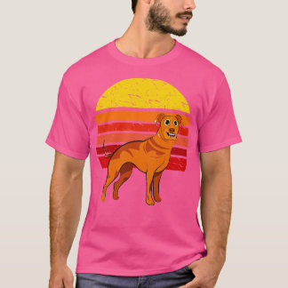 Ridgeback Dog Retro T-shirt