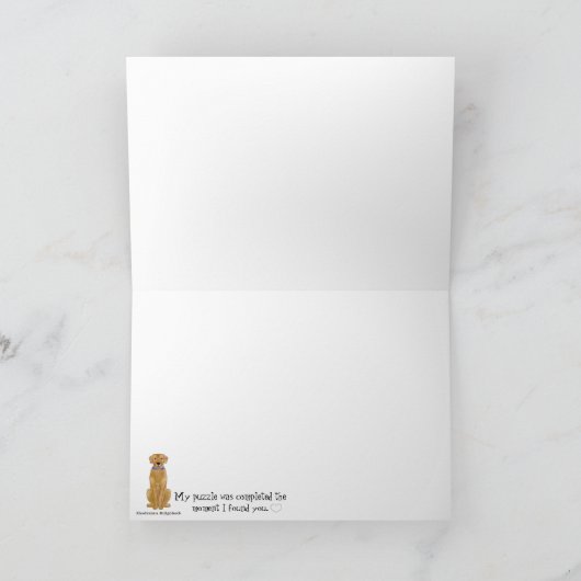 Ridgeback Dog Rhodeisesisch Feestdagen Kaart (Binnen)