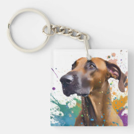 Ridgeback Dog Sleutelhanger