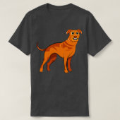 Ridgeback Dog T-shirt (Design voorkant)